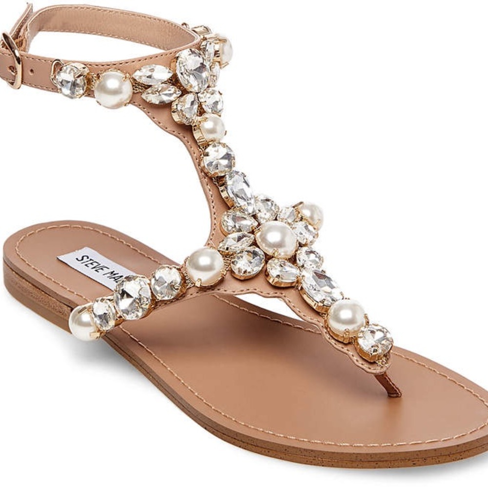 🎀STEVE MADDEN🎀 rhinestones sandals